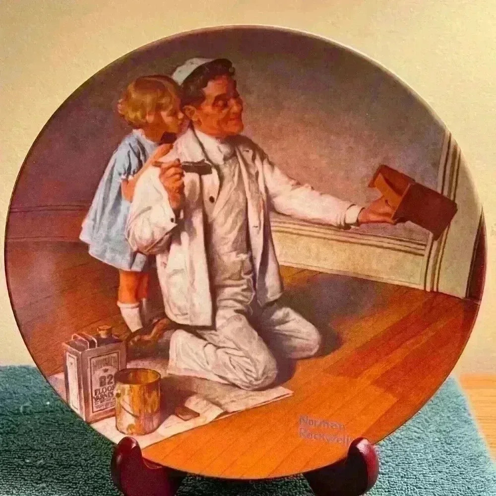 𝅺NORMAN ROCKWELL :  THE PAINTER​